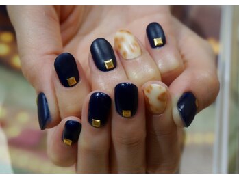 ネイル シスター(nail sister)/ふんわりレオパード♪