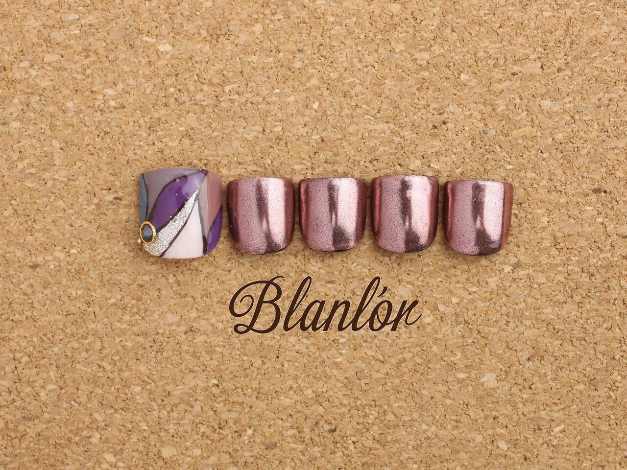 表札★ニコちゃん★ブルーパール 表札☆ニコちゃん☆ブルーパール