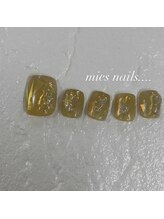 ミィスネイルズ(mies nails.)/フットネイル