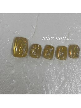 ミィスネイルズ(mies nails.)/フットネイル