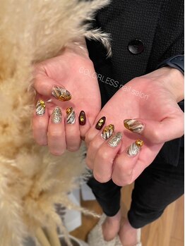 カラーレス(COLORLESS)/お客様nail☆COLORLESSコース