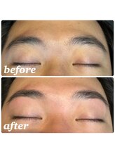 アンレーヴ/メンズ眉毛スタイリング