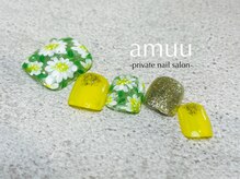 アミュー(AMUU)/design art &nbsp;フラワーネイル