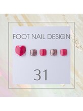 はあとねいる 東武宇都宮駅前店/Foot nail design 31