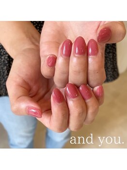 アンドユー(and you.)/ワンカラー 