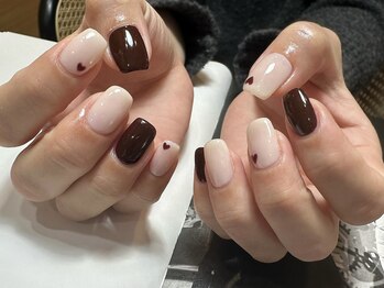 デューネイルスタジオ(dew nail studio)/ハートシンプル