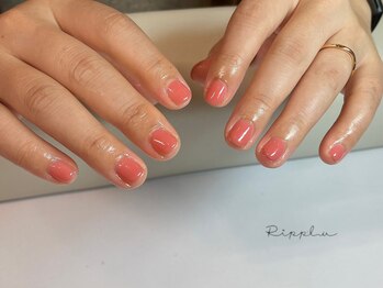 ネイルハウス リップル/【ジェルネイルワンカラー】