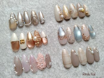 リンドゥネイル(Rindu Nail)/1月新作定額トレンド系