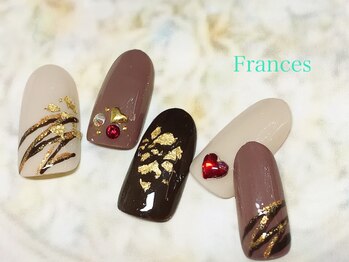 フランセス(Frances)/バレンタインネイル