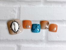 フィールネイル 天王町店(feelnail)/フットデザインコース　12500円