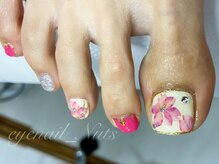 アイネイル ナッツ(Nuts)/持ち込みデザイン☆foot nail