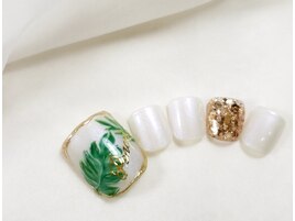 サマーボタニカルネイル¥9780