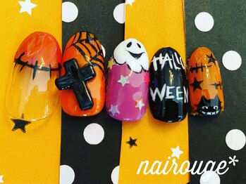 ネイル―ジュ 札幌大通店(nairouge*)/ハロウィンネイル♪