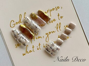 ネイルンデコ (Nailn Deco)/9月オススメSelect Nail ¥4980