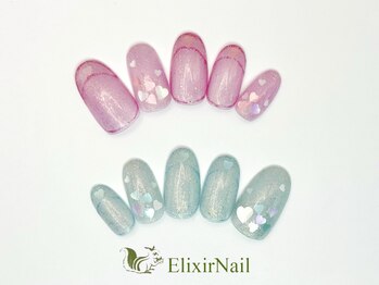 エリクサーネイル 五反田(Elixir Nail)/定額b カジュアル/クーポン使用