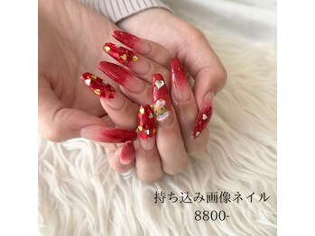 ミント(MINT)/ハートホロネイル