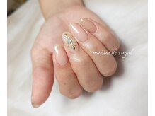 メゾンドロイヤル(Maison_de_ROYAL)/ナチュラルヌーディーネイル