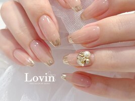 【パラジェル】春ネイル