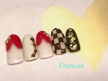 フランセス(Frances)/バレンタインネイル