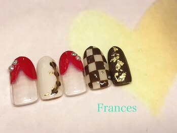 フランセス(Frances)/バレンタインネイル
