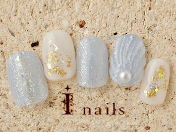 アイネイルズ 町田店(I nails)/サマーマーメイド8480円