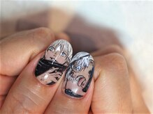 ネイルルーム アイボリー(nail room ivory)/推しのいる生活☆痛ネイル