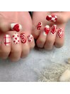 Valentine nail