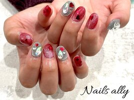 ワンホンネイル×バレンタイン