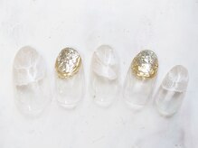 ネイルプラータ(Nail Plata)/ニュアンス波ネイル【7780】