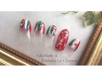 ユウコネイルズアンドエステティック ラ デェス(Yuko Nails & Esthetic La Deesse)/プラチナコース (定額制)¥9500