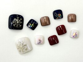 雪の結晶アート