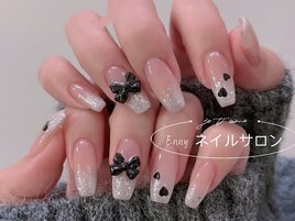 ちゅるちゅる★リボンネイル