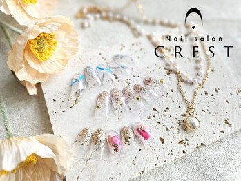 クレスト 桜川店(CREST)の写真/【爽やかなシンプルネイルで印象UP♪】大人カワイイデザインでワンランク上の指先に♪¥4950