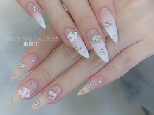 リボン(RIBBON)/【大人可愛いロングネイル】