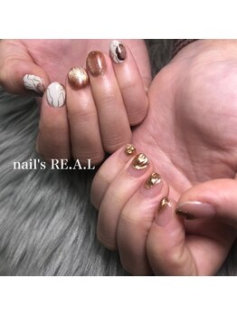 ネイルズリアル 倉敷(nail's RE.A.L)/ニュアンスネイル