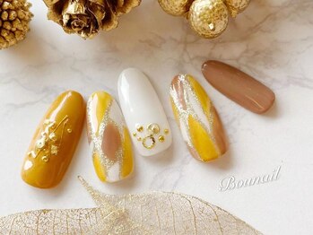 ボネール(nail ＆ eyelash Bounail)/9980円 メタリック パラジェル