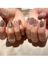 キュアーズ ネイル(CURES NAIL)/色々詰め込みネイル♪