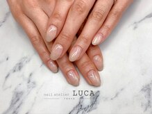 ネイルアトリエルカ(nail atelier LUCA)/W-610 大人グラデーションネイル