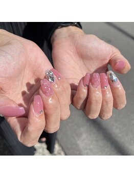 ネイルサロン ココロジー(COCOLOGY)/透け感 スカルプ シンプル