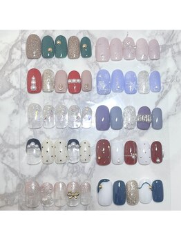 12月 定額デザインサンプル10種