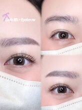 メル(meru)/eyebrow × lash lift