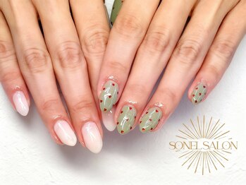 ソネルサロン 駒込店(SONEL SALON)/持ち込みデザイン☆90分