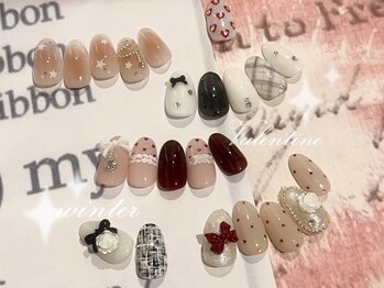 アイネイルズ 四条河原町店(I-nails)の写真/毎月新作デザインが登場！！ &nbsp;Winter collection 9200円☆[河原町] 
