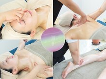 風音(カノン)の雰囲気（身体の反応を感じ取り、いちばん緩む圧で施術します。）