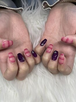 シュガープラム ネイル 横浜(sugar plum)/やり放題/ジェル/スカルプ/横浜