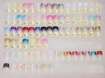 ネイルハウスワムクル(NailHouse Wamcle)/ラメグラデーション￥3800