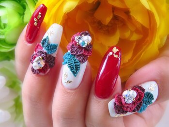 トータルビューティーアンドアズフローラ(Total Beauty & a`s Flora)/オリジナル★3Dフラワーアート