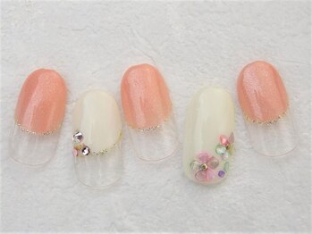 ネイルズガッシュ 大森駅前店(NAILs GUSH)/シェルフラワー☆