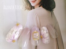 アグニークリッシェ(Agunik Riche)/【フラワーネイル &nbsp;】