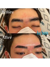 ルアン 六本木店/メンズ美眉毛スタイリング